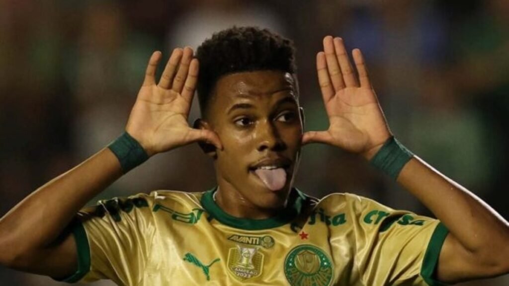 Números mostram Palmeiras dependente de Estêvão em disputa pelo título