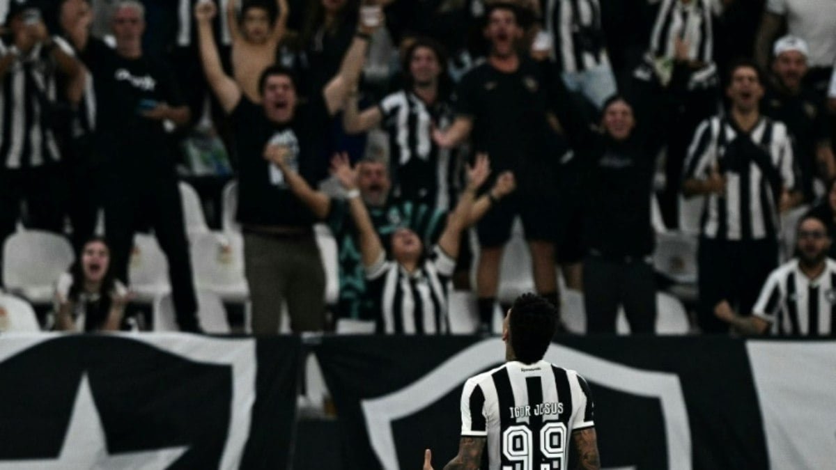 Botafogo vence Palmeiras (2-1) na ida das oitavas da Libertadores
