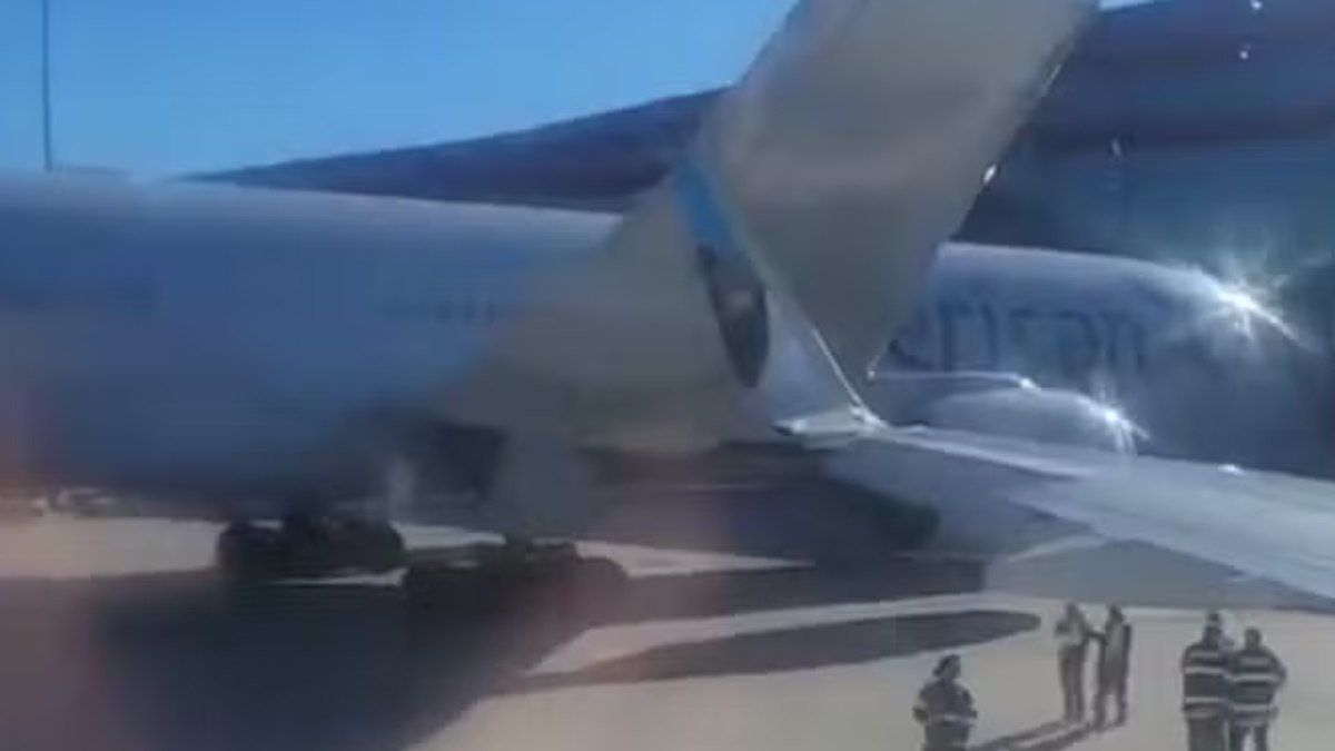 quatro aviões se envolvem em acidente e provocam caos em aeroporto