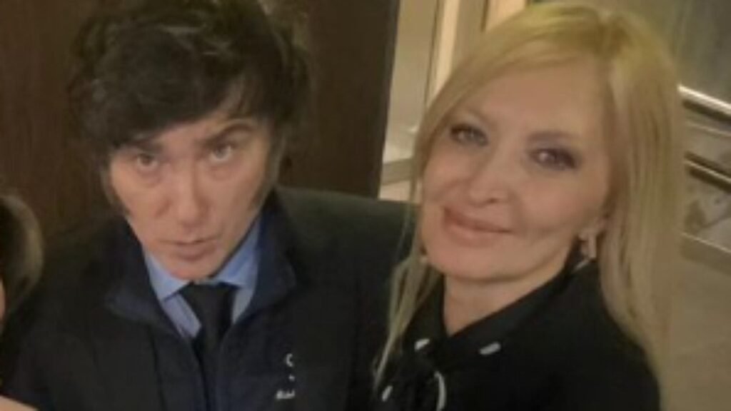 Javier Milei assume namoro com ex-vedete