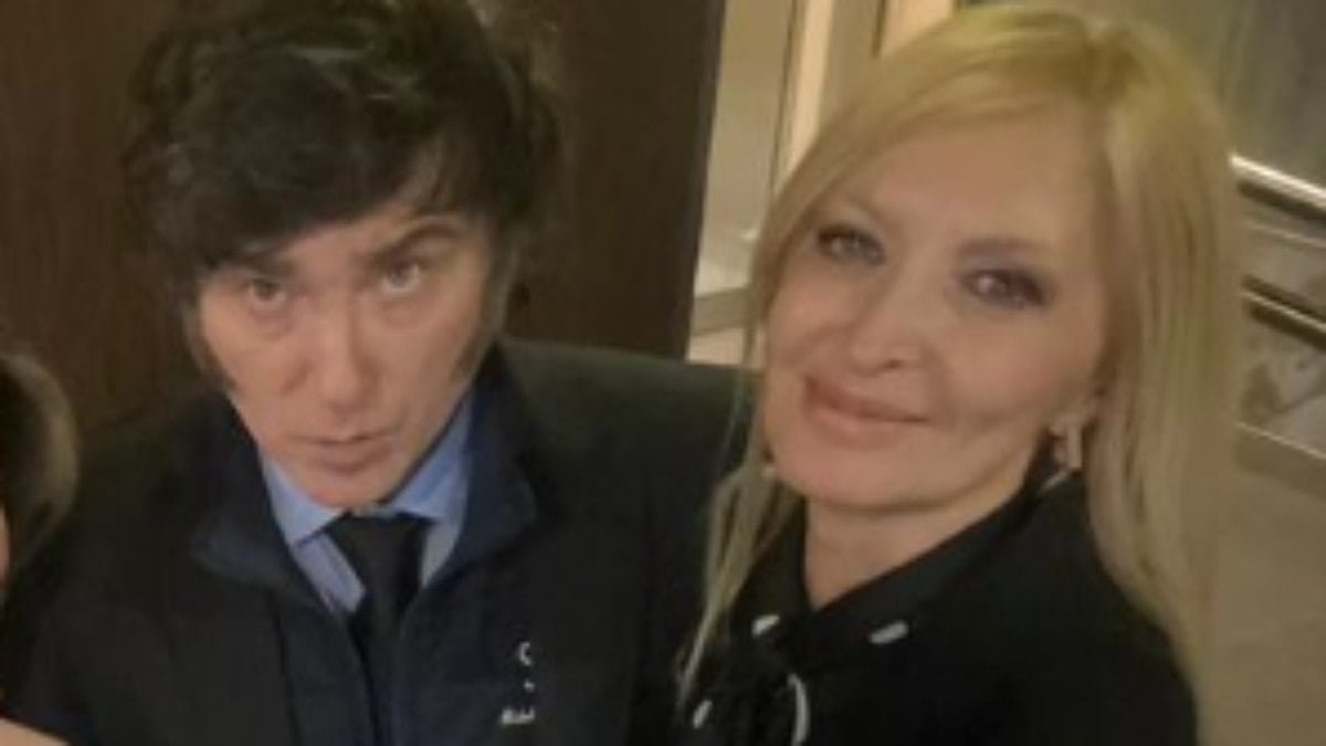 Javier Milei assume namoro com ex-vedete