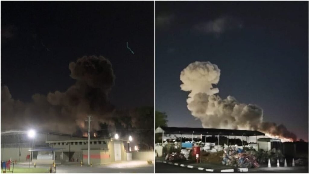Explosão atinge Braskem no Polo Industrial de Camaçari; veja o vídeo