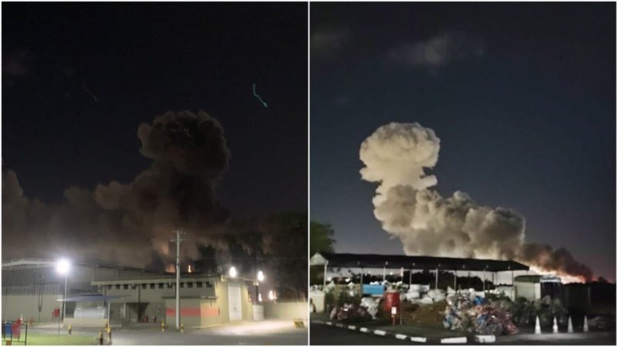 Explosão atinge Braskem no Polo Industrial de Camaçari; veja o vídeo