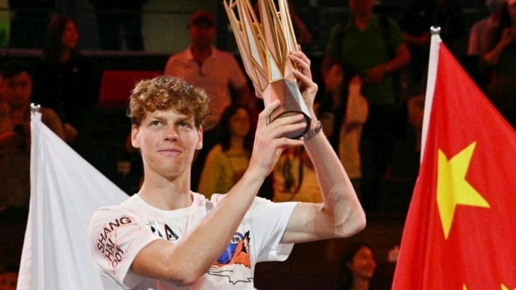 Após título em Xangai, Sinner garante terminar o ano em 1º no ranking