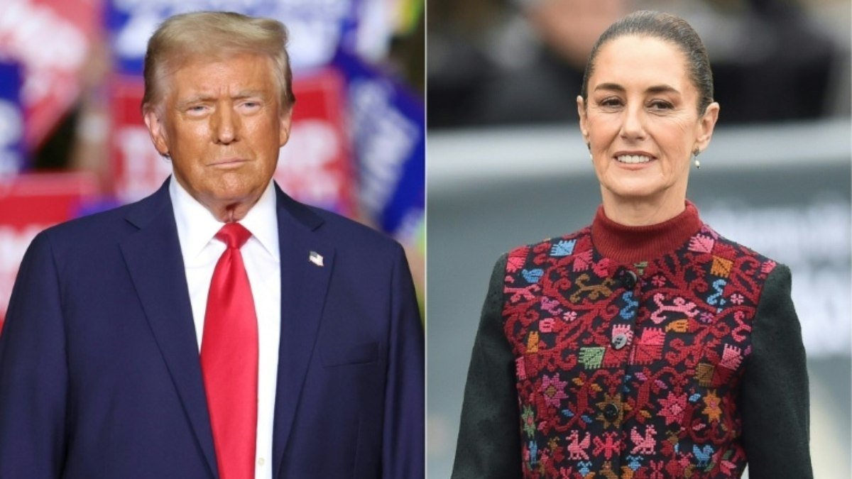 Sheinbaum descarta ‘guerra comercial’ com EUA após conversa com Trump