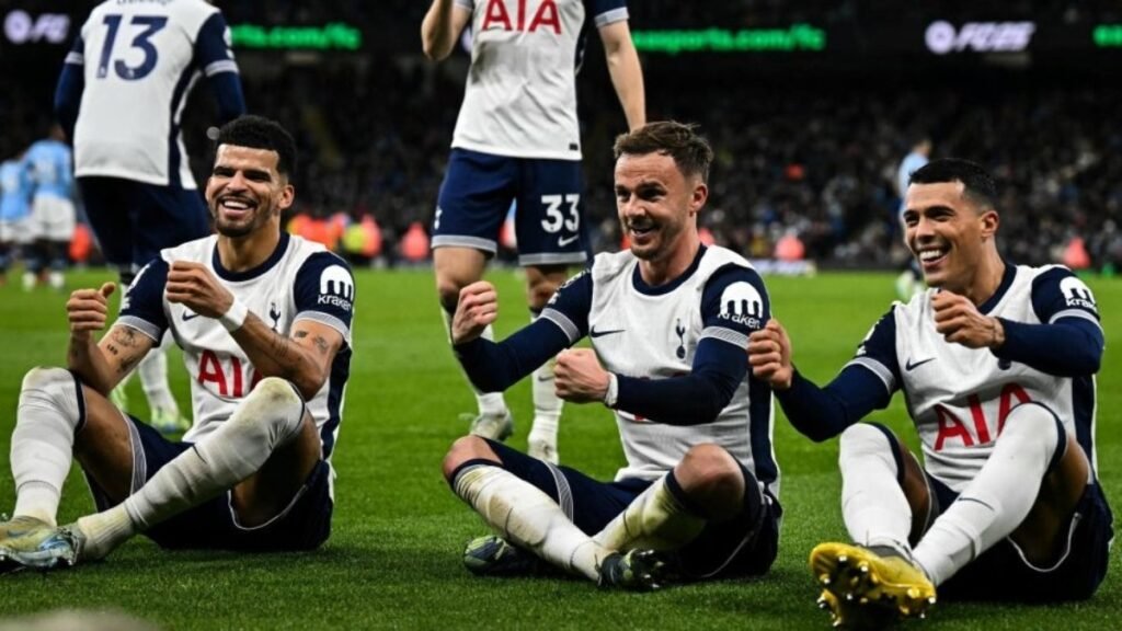 Manchester City é goleado pelo Tottenham e chega a cinco derrotas seguidas