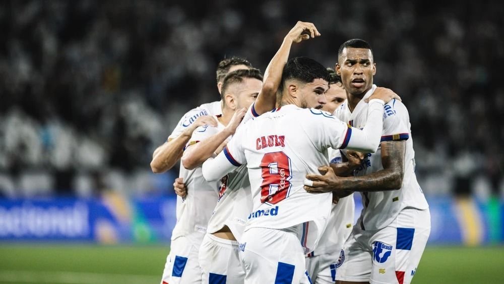 Volante do Bahia celebra empate com Botafogo: “Voltamos a jogar futebol“