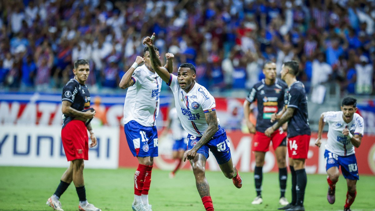 Bahia bate Boston River e vai à fase de grupos da Libertadores