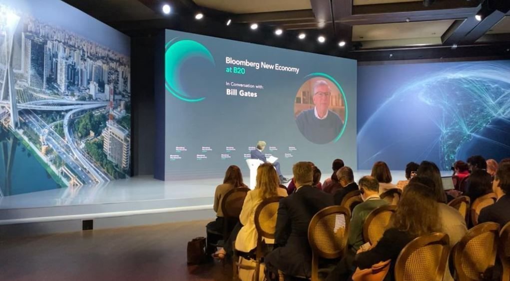 Bill Gates cita Embrapa, elogia agricultura e celebra combate ao desmatamento no Brasil