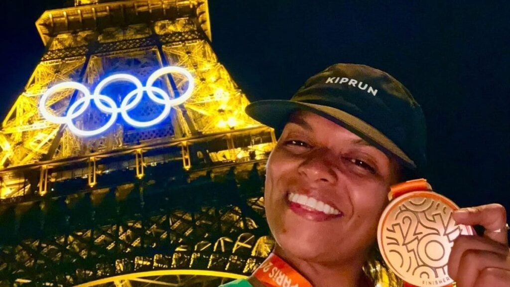brasileira participa de 1ª maratona para amadores nas Olimpíadas