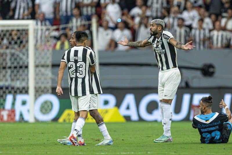 Grêmio suprime o que há de melhor do líder Botafogo no empate em Brasília