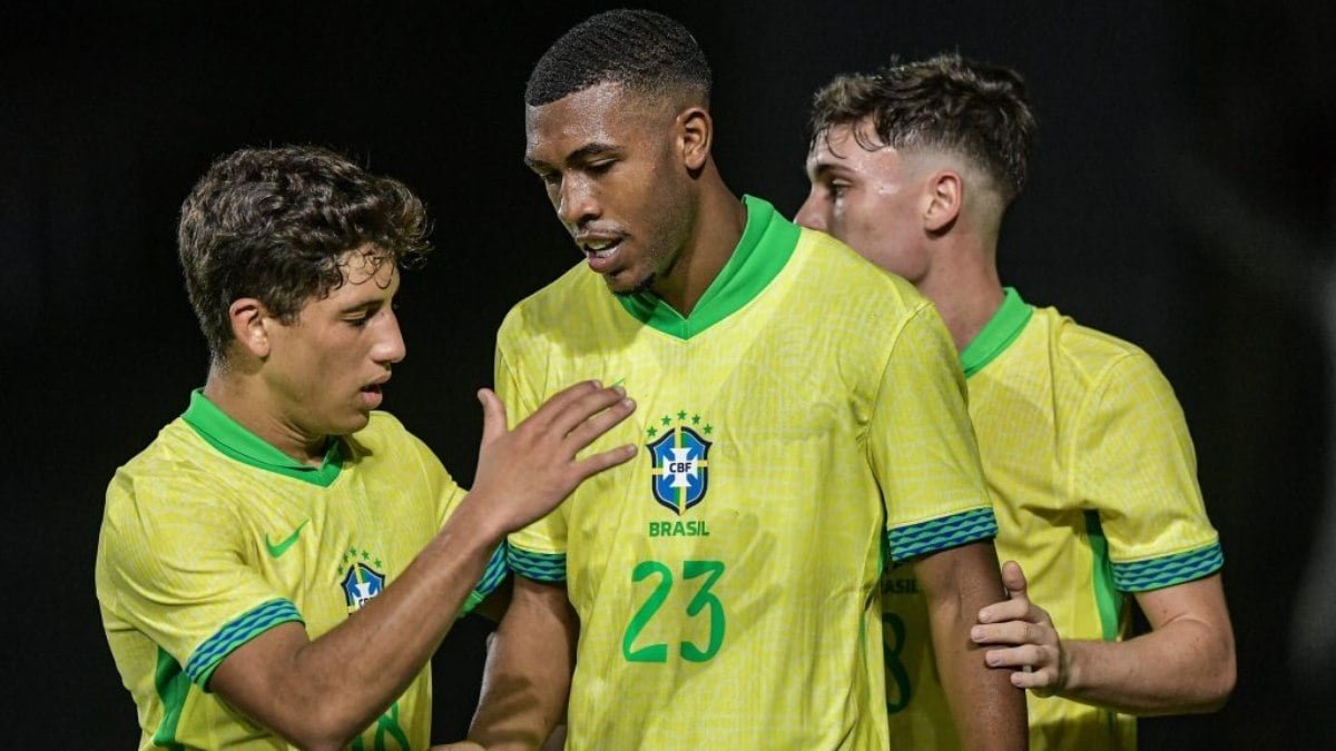 Rayan, do Vasco, se destaca em amistosos do Brasil Sub-20