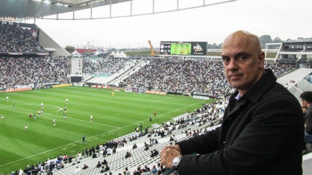 ministro do STF, Alexandre de Moraes doa valor para ajudar a quitar estádio