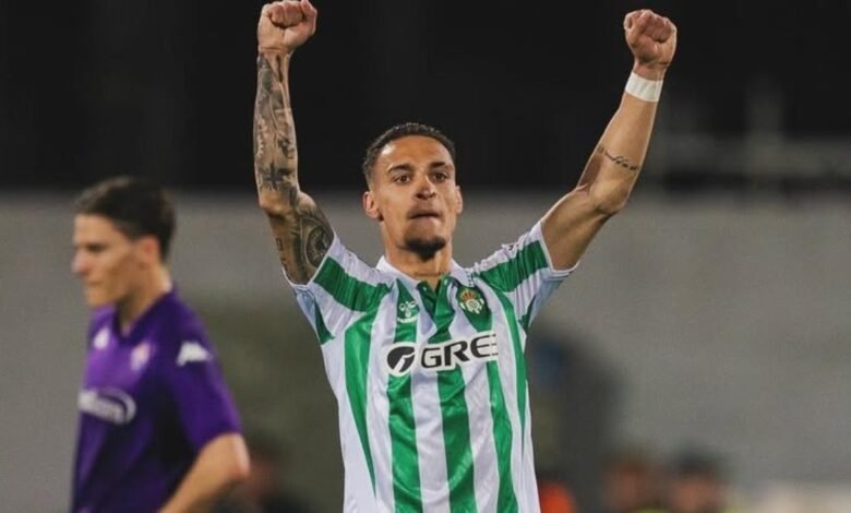 Presidente do Betis vê situação ‘complexa’ para manter Antony Presidente do Betis vê situação ‘complexa’ para manter Antony