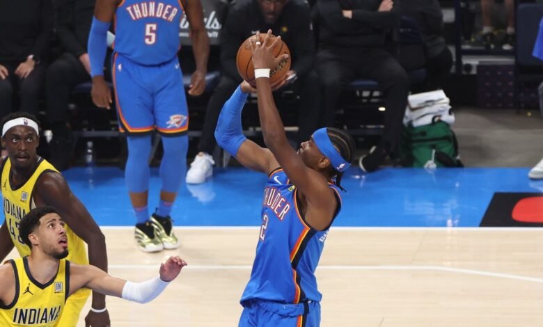 OKC se recupera, atropela Pacers e empata série nas finais da NBA OKC se recupera, atropela Pacers e empata série nas finais da NBA