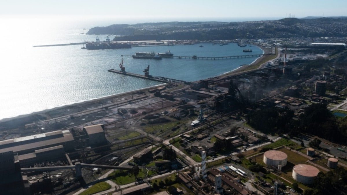 Maior siderúrgica do Chile fecha por forte concorrência do aço chinês
