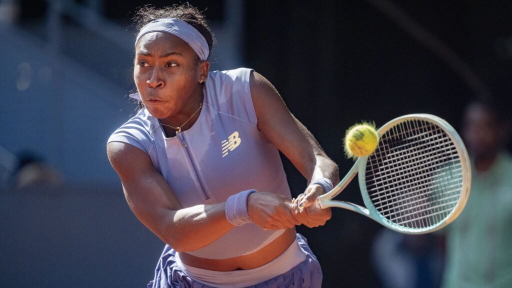 Coco Gauff dá aula magistral, derrota Swiatek e vai à final do Madrid Open