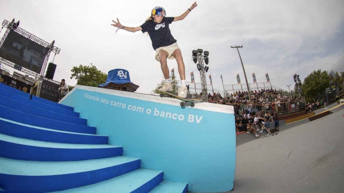 semifinais do skate iniciam com tempo fechado no Rio