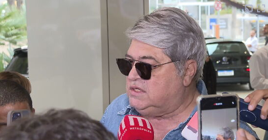 Datena tem mal-estar, vai a hospital e cancela agenda