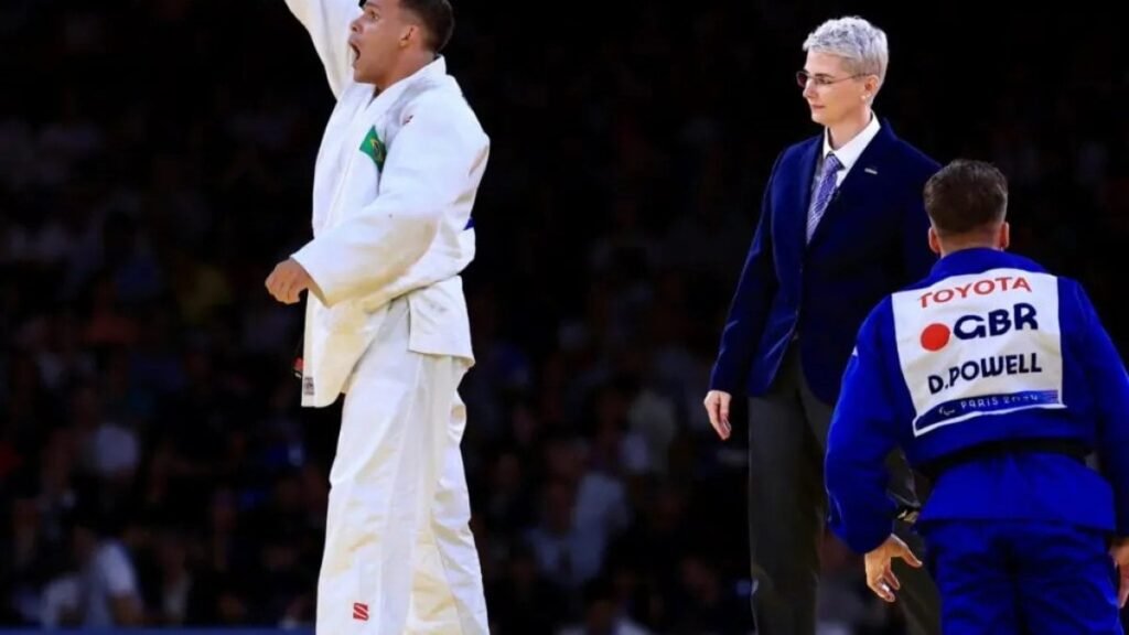 Brasil conquista três medalhas no judô nas Paralimpíadas; duas são ouro