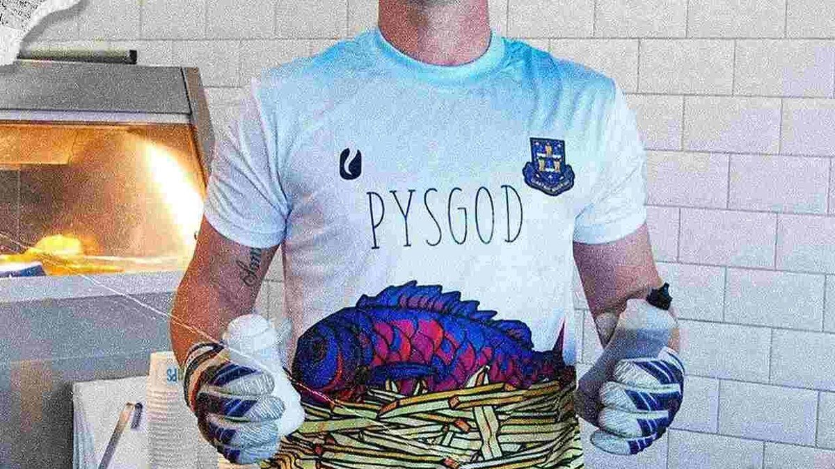 Peixe com fritas, Boca Juniors… Clube de Gales inova em uniformes