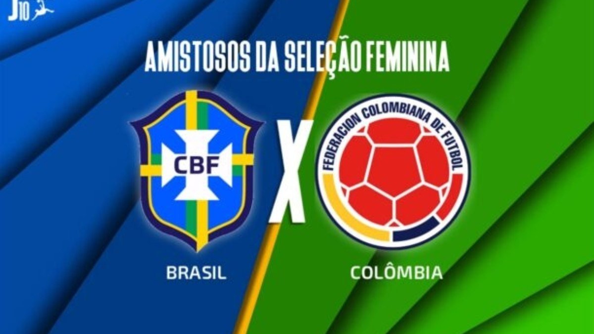 Brasil x Colômbia (feminino): onde assistir e escalações