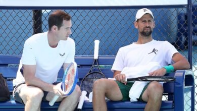 Novak Djokovic e técnico Andy Murray encerram parceria após seis meses