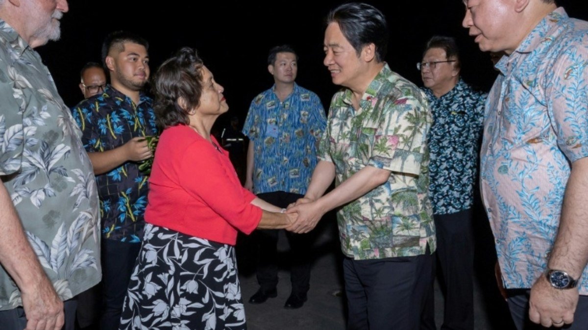 Presidente de Taiwan visita ilha americana de Guam e recebe apoio de Washington