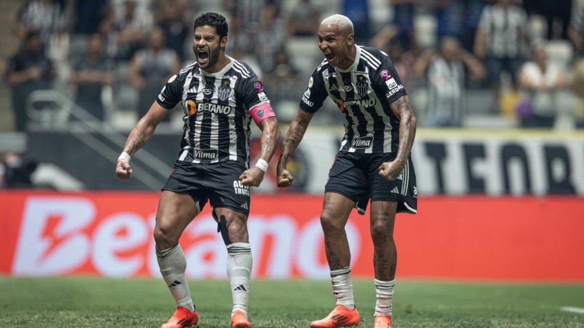 Atlético-MG vence o Grêmio na Arena MRV em jogo atrasado do campeonato Brasileiro