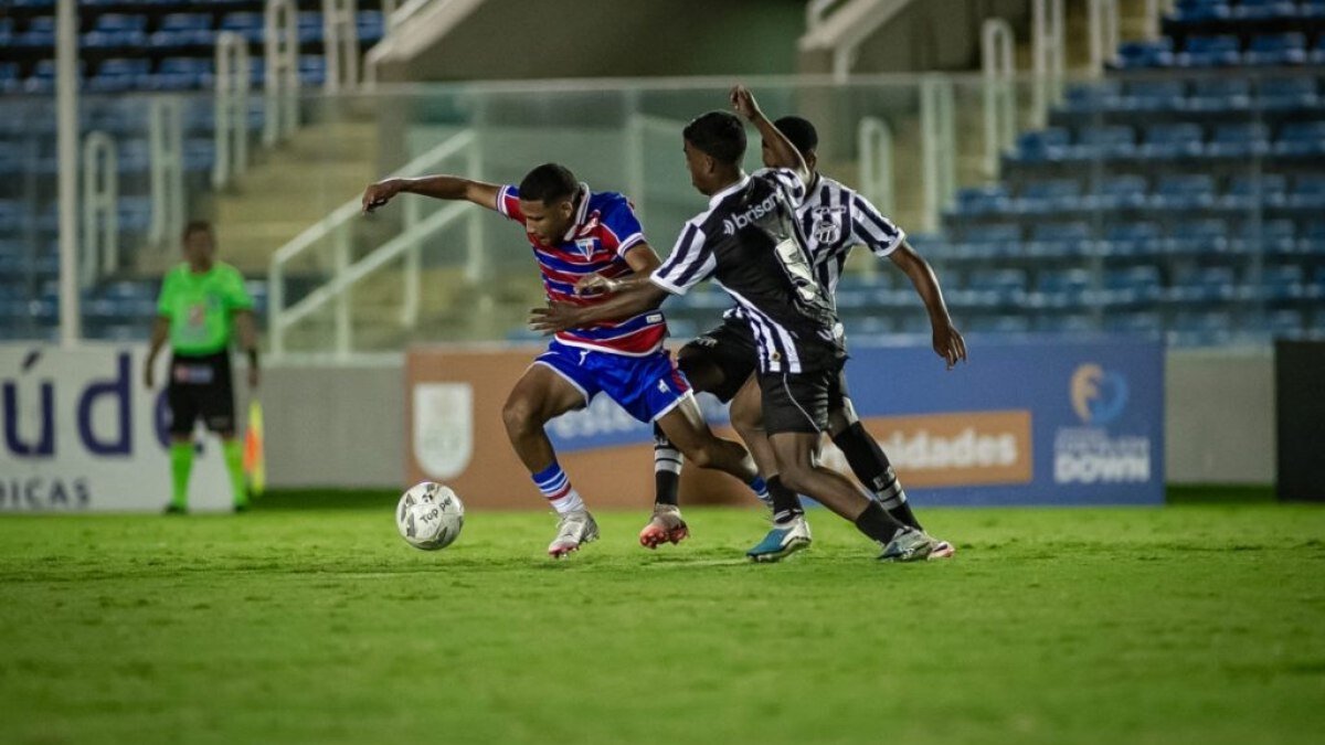 Fortaleza e Ceará decidem em Clássico-Rei o Campeonato Cearense Sub-15