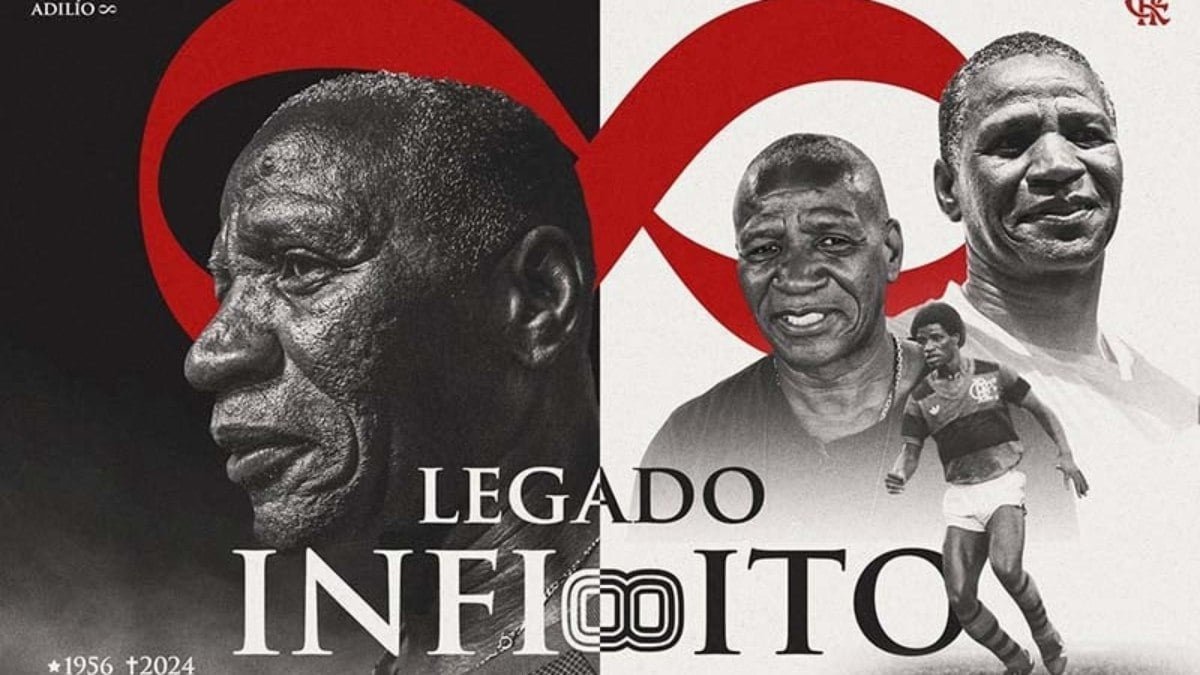 Adílio, come entre as pernas