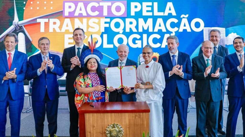 Pacto pela Transformação Ecológica une os três poderes