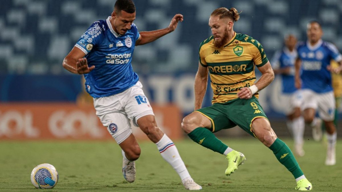 Bahia vence Cuiabá e segue na briga por vaga na Libertadores