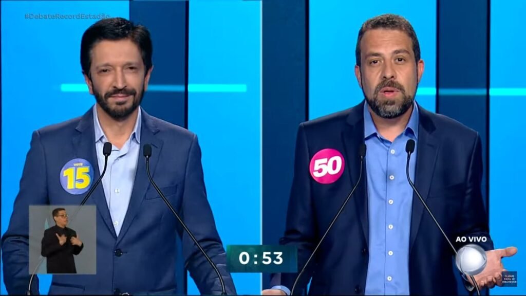 Responsabilidade pelo apagão gera acusações em debate entre Nunes e Boulos; assista