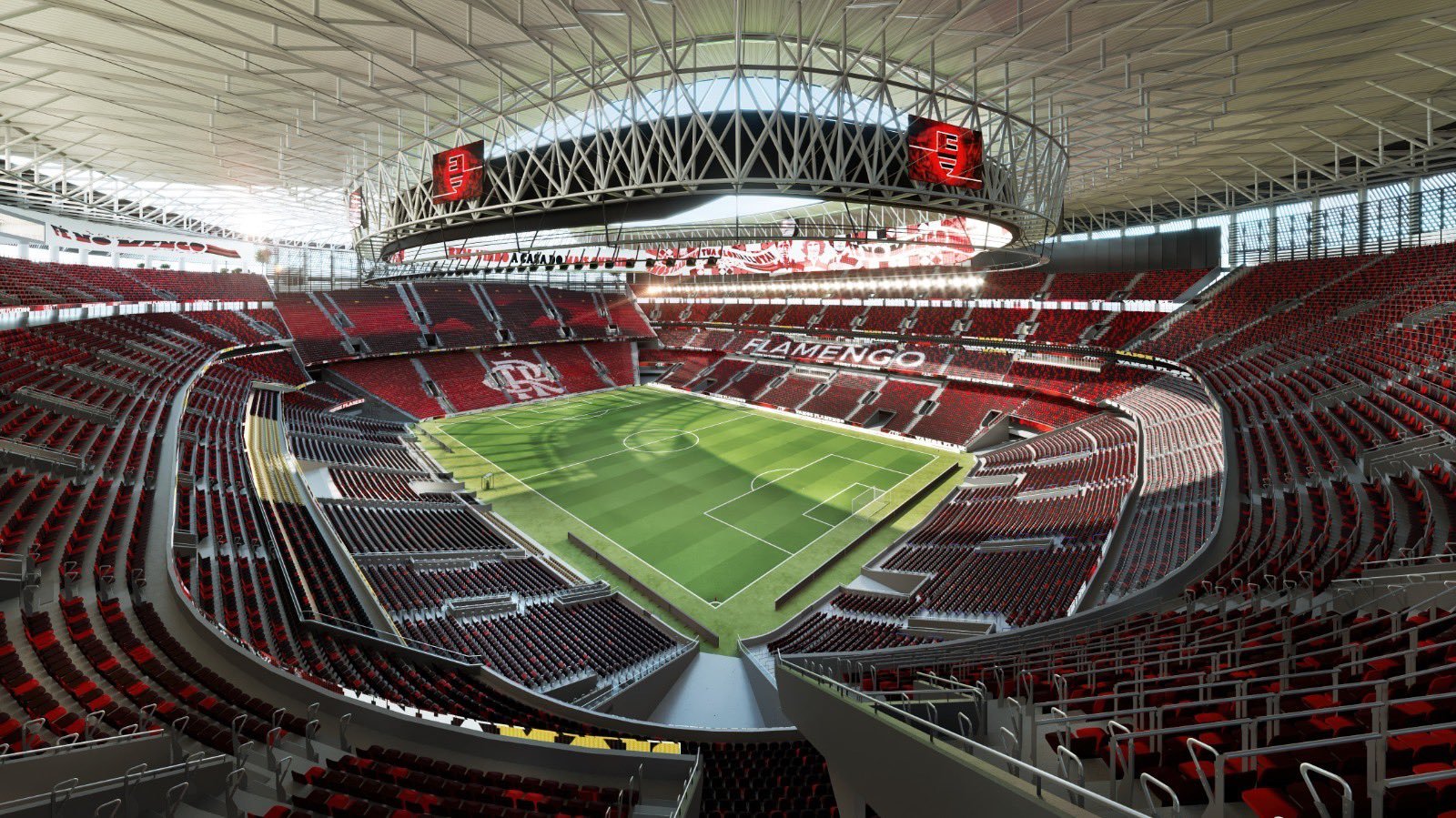 Flamengo revela projeto de estádio próprio; veja os principais detalhes