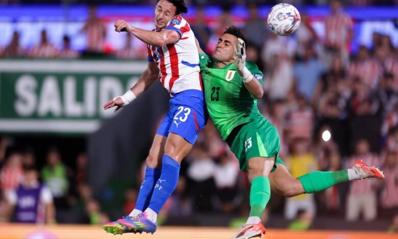 Antes de enfrentar Brasil, Paraguai bate Uruguai com ex-Vasco ofuscando Arrascaeta Antes de enfrentar Brasil, Paraguai bate Uruguai com ex-Vasco ofuscando Arrascaeta