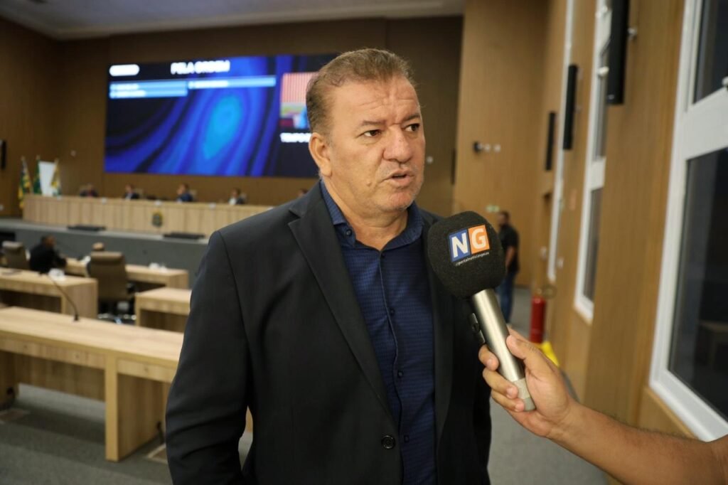 Gilsão afirma ter apoio de Daniel Vilela e Gustavo para presidência da Câmara de Aparecida