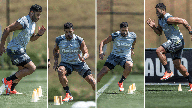 Atlético-MG tem queda de aproveitamento e gols sem Hulk, que dá passo importante para voltar Atlético-MG tem queda de aproveitamento e gols sem Hulk, que dá passo importante para voltar