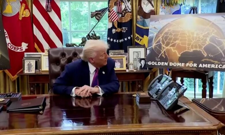 Domo de Ouro: Entenda como será sistema antimísseis anunciado por Trump Domo de Ouro: Entenda como será sistema antimísseis anunciado por Trump