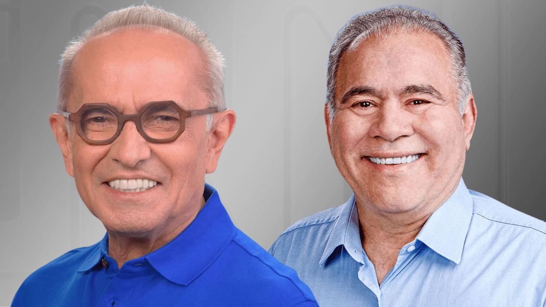Eleição em João Pessoa: Cícero tem 55,8% e Queiroga, 44,2% em votos válidos, diz AtlasIntel