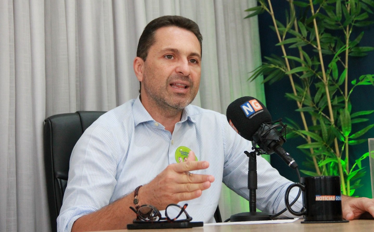 Leandro Vilela chega a 61,1% dos votos em Aparecida