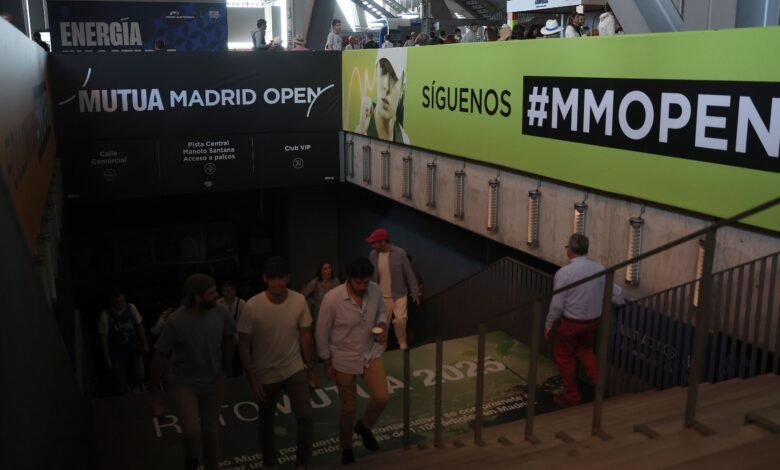 Apagão na Espanha força suspensão de jogos no Madrid Open Apagão na Espanha força suspensão de jogos no Madrid Open