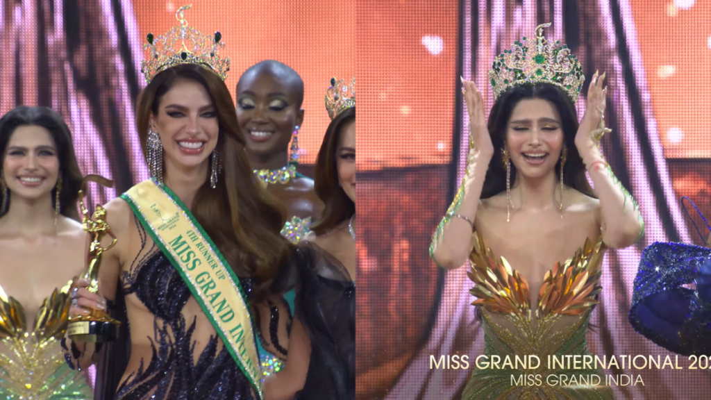 Miss Grand International: brasileira fatura prêmios e fica em 5º; Índia vence