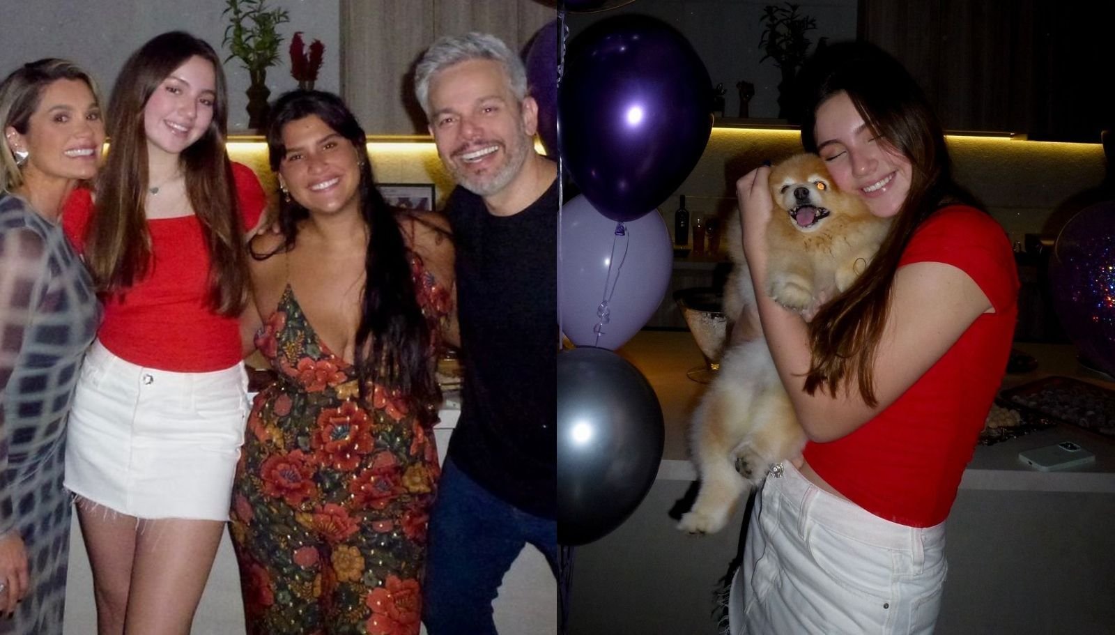 Otaviano Costa homenageia filha em aniversário de 14 anos: “De outras vidas“