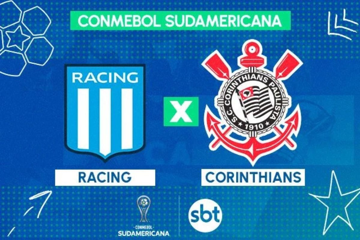 TV Ponta Negra/SBT transmite Racing x Corinthians pelas semifinais da Copa Sul-Americana