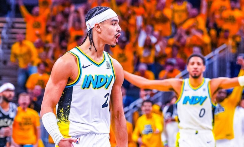 Pacers eliminam Bucks na prorrogação e avançam nos playoffs da NBA Pacers eliminam Bucks na prorrogação e avançam nos playoffs da NBA