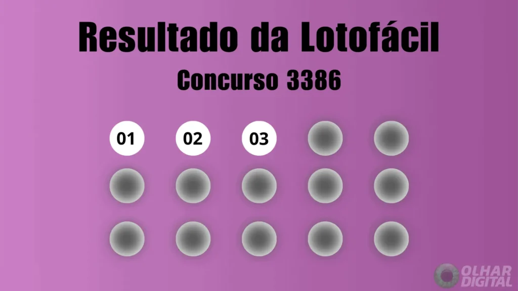 Lotofácil 3386: veja resultado de hoje, quinta-feira (8) | ac24horas
