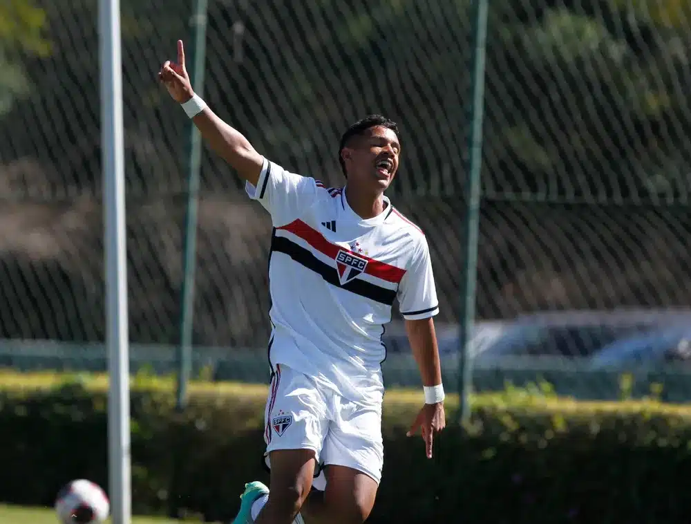 Endrick ao contrário? Artilheiro de título do São Paulo no sub-20 tem relação com Palmeiras