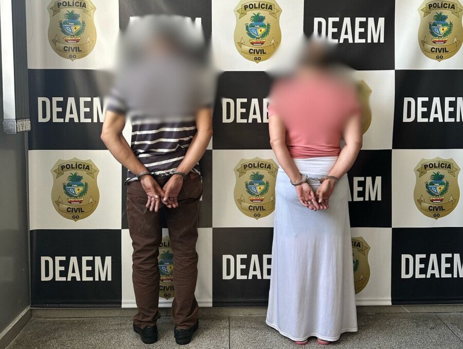 Mãe e padrasto são presos em Goiânia por estupro contra jovem