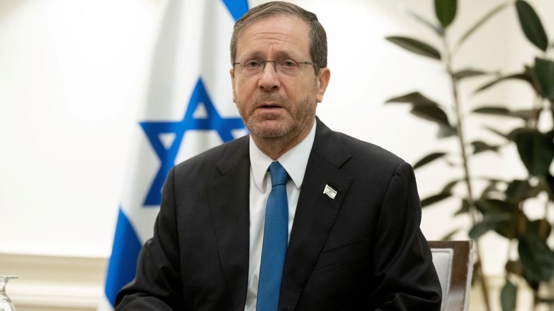 Presidente de Israel pede perdão à família de refém morto Presidente de Israel pede perdão à família de refém morto